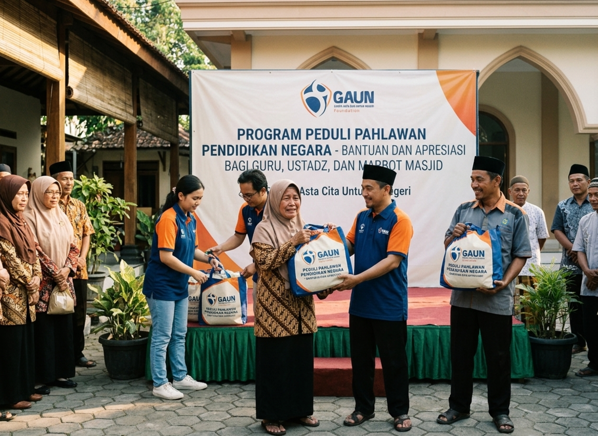 Program Peduli Pahlawan Pendidikan Negara